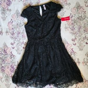 Black Lace Dress